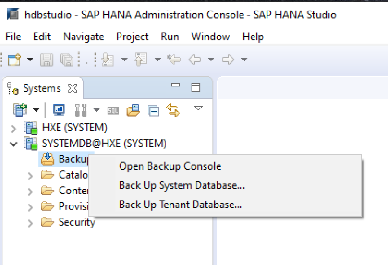 Veeam Plugin SAP HANA — captura 2