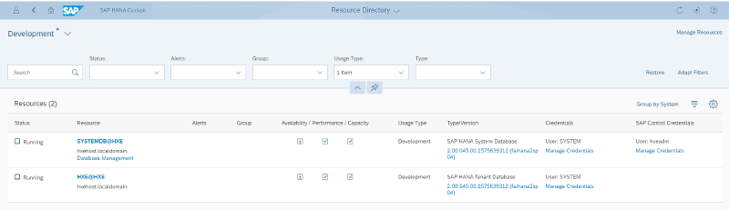 Veeam Plugin SAP HANA — captura 7